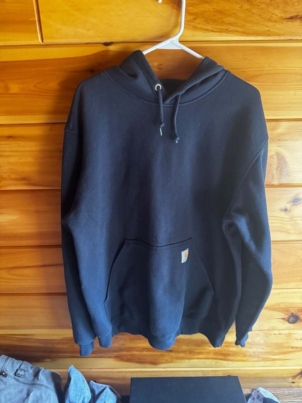 Carhartt Original Fit Pullover Hoodie Navy Men’s Large